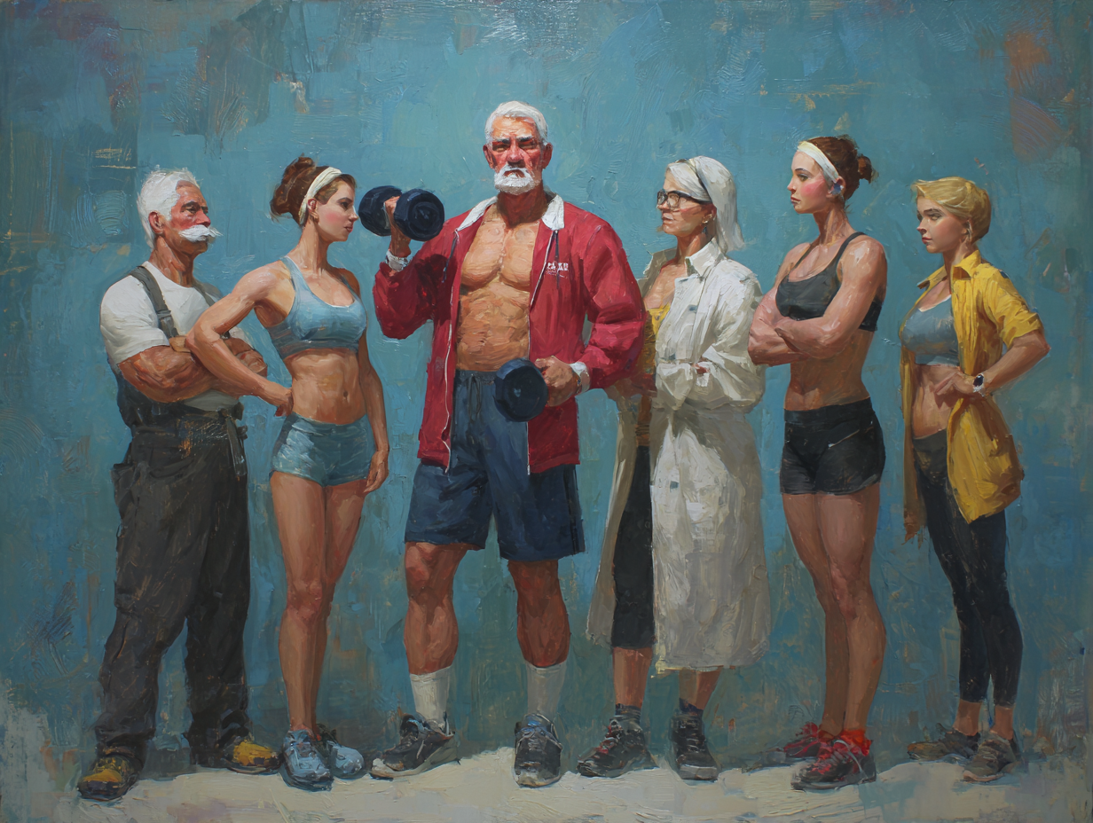 Тренер консультує клієнта